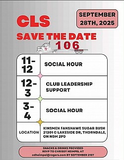 2025 District 1 Club Leadership Seminar poster