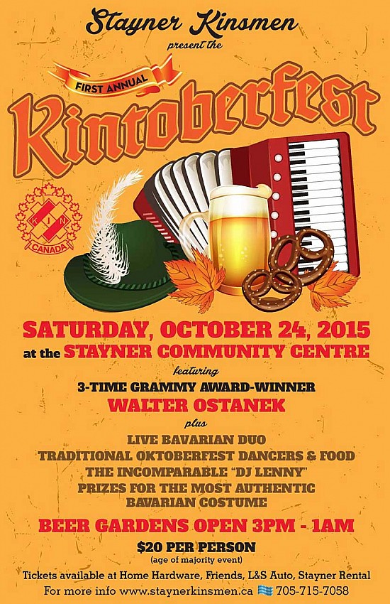 Stayner Kinsmen Kintoberfest