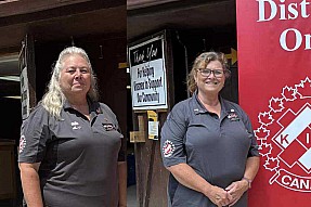 Zone K Deputy Governors Dawn Hertel and Patti Lamb